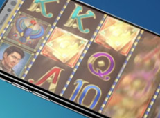 Mobile Ansicht eines Spiels im DrückGlück Casino.