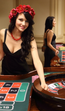 Das Live Spiel mit echten Roulette Croupiers des Titan Casinos
