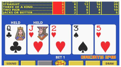 Die Video Poker Spiele sind weit verbreitet und bieten zahlreiche Spielvarianten